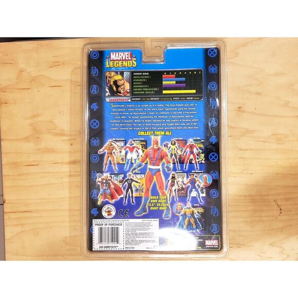 🗨 Toybiz Marvel Legends Age Apocalypse Sabretooth (Giant Man BAF Left Foot) 🗨 - Picture 2 of 2